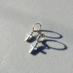 Cross earrings